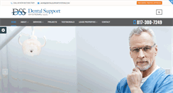 Desktop Screenshot of dentalsupportsystems.com